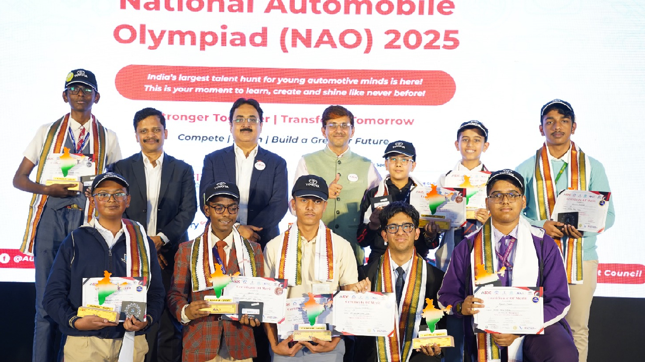 टोयोटा किर्लोस्‍कर मोटरतर्फे National Automobile Olympiad चे आयोजन; कर्नाटकमध्ये तब्बल 188…