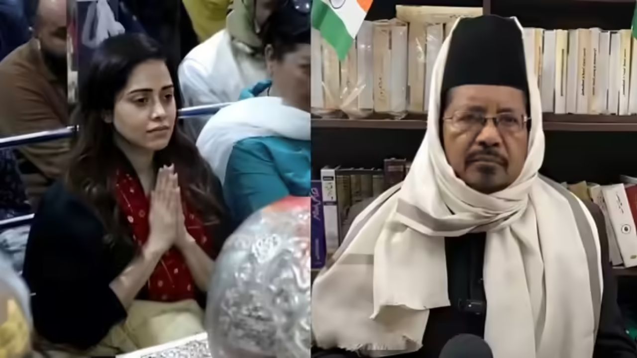 ‘कलाम वाचा, तिने महापाप केलं..’, कपाळावर चंदनाचा लेप लावून नुशरत भरुचाने केला महाकाल मंदिरात प्रवेश, भडकले मौलाना..