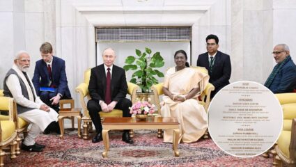 भारताचे राजेशाही आदरातिथ्य! काश्मीरी चटणी ते जाफरानी पनीर रोल ; पुतिनसाठी आयोजित खास डिनरनचा मेन्यू व्हायरल