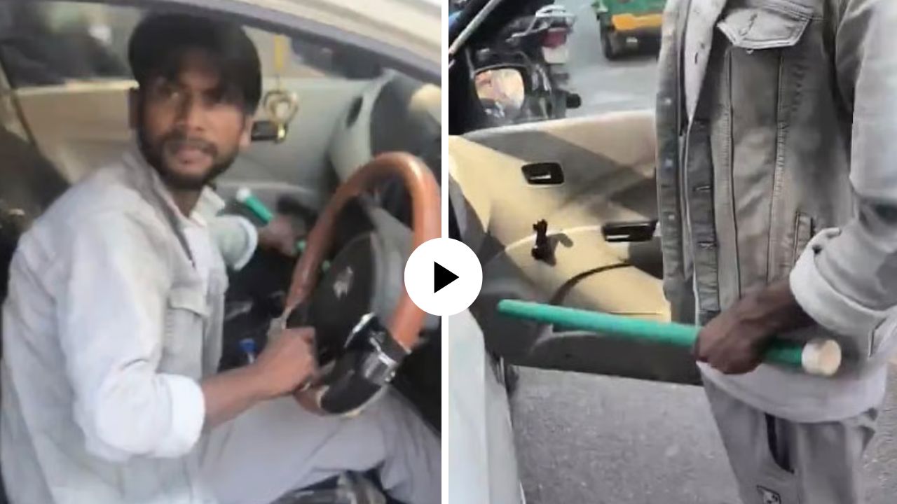 रॅपिडो टॅक्सी चालकाचा उर्मटपणा! प्रवाशाला लोखंडी रॉडने बेदम मारहाण; कारण ऐकाल तर.. Video Viral 