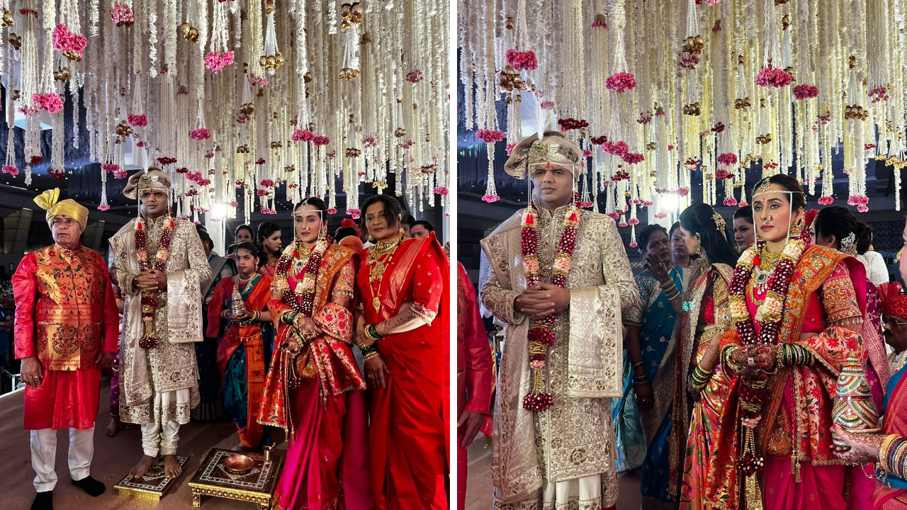 तेजस्विनी या लुकमध्ये खूपच सुंदर आणि एखाद्या राजकुमारीसारखी दिसतेय. तिच्या रंगावर हा रंग अधिक खुलून आल्याचे दिसून येत आहे 