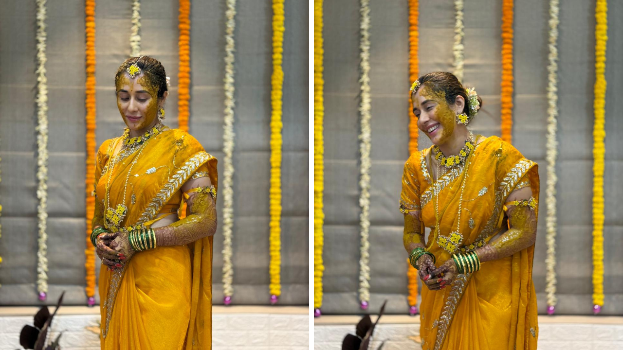 अगदी साधी हेअरस्टाईल करत तिने आंबाडा घातलाय आणि त्यात गजरा माळला आहे. साधेपणातच तेजस्विनीने चाहत्यांचे मन जिंकून घेतलंय