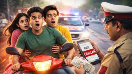 Triple Riding Challan Price: खबरदार! दुचाकीवर ट्रिपल सीट प्रवास करणाऱ्यांची खैर नाही, भरवा लागेल इतक्या रुपयांचा दंड