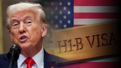 Trump Lawsuit : H-1B व्हिसावर वाद विकोपाला! 19 राज्यांनी दाखल केला खटला; डोनाल्ड ट्रम्पला पळता भुई थोडी