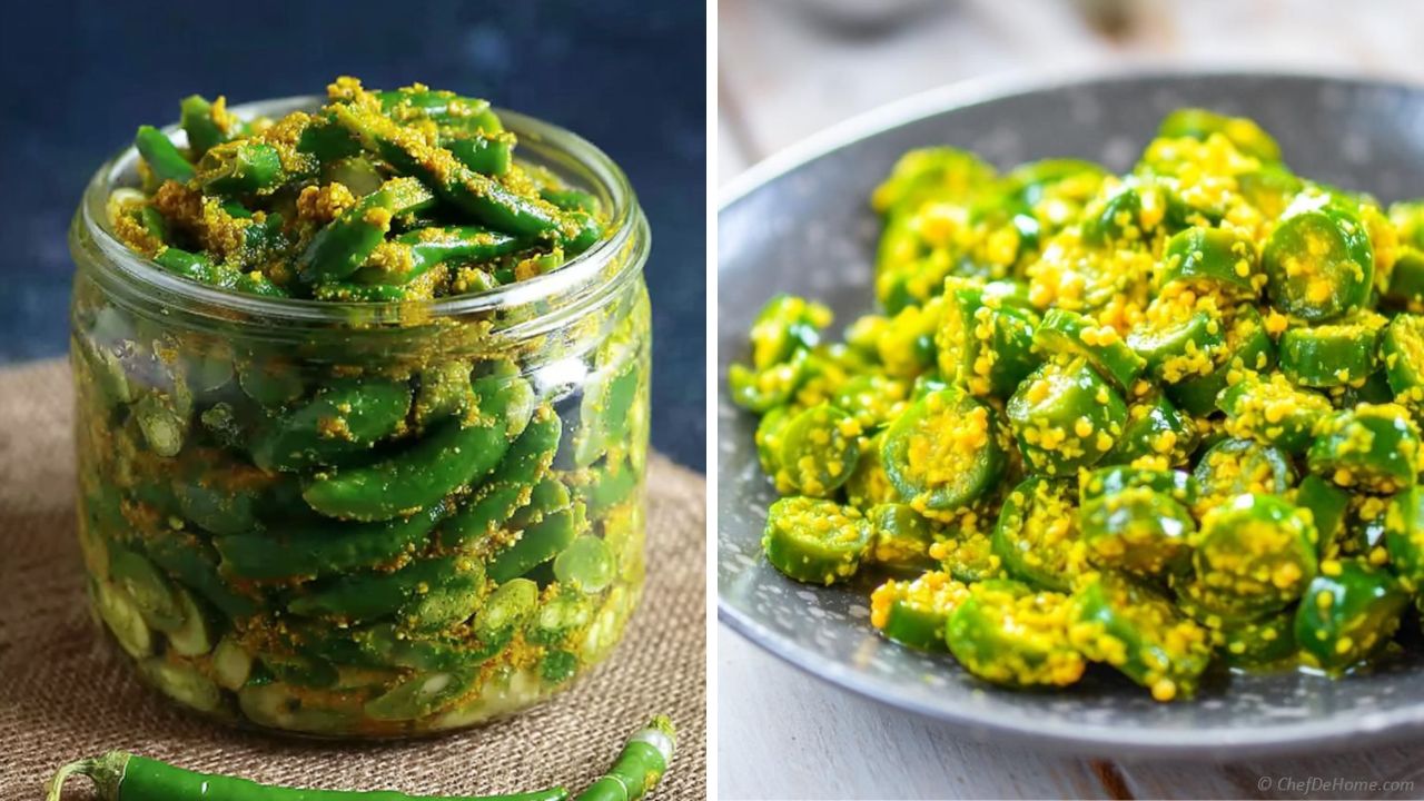 जेवणात तोंडी लावण्यासाठी हिरव्यागार ताज्या मिरच्यांपासून बनवा इन्स्टंट चटपटीत लोणचं, गरमागरम भाकरीसोबत लागेल चविष्ट