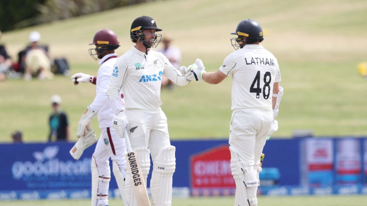 NZ vs WI : कसोटी क्रिकेटमध्ये असे कधीही घडले नाही, कदाचित पुन्हा… लॅथम-कॉन्वेच्या सलामी जोडीने रचला अनोखा विक्रम