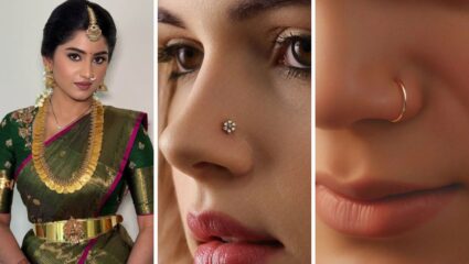 नाकात शोभून दिसेल ‘या’ सुंदर डिझाईनची नोजपिन्स, रोज वापरण्यासाठी पाहा आकर्षक डिझाईन