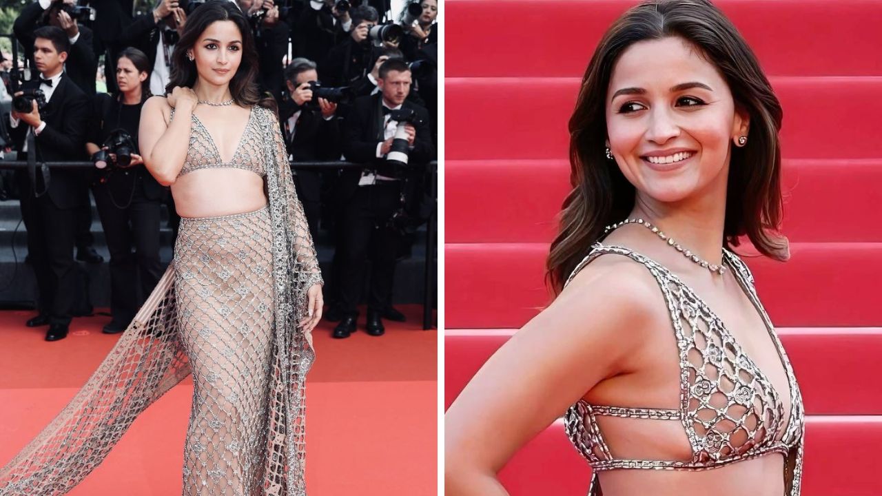 आलिया भट्टने कान्समध्ये तिच्या आकर्षक साडी लुकने साऱ्यांचे लक्ष वेधून घेतले. तिने गुच्चीची स्टेटमेंट साडी परिधान करत  भारतीय परंपरा जुन्या झालेल्या नाहीत, हे सिद्ध केले.  