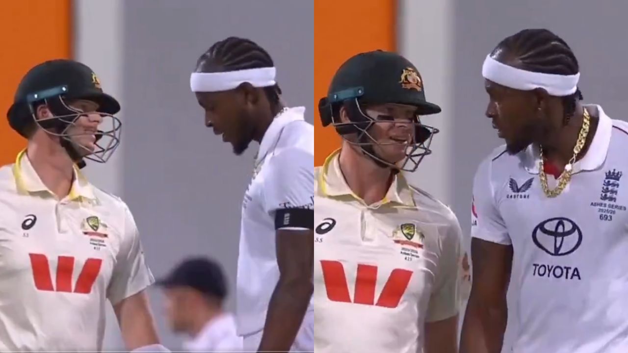 जोफ्रा आणि स्मिथ यांच्यात मैदानावर बाचाबाची! 150 च्या स्ट्राईक रेटने फलंदाजाने फलंदाजी केल्यामुळे गोलंदाज संतापला, Video Viral