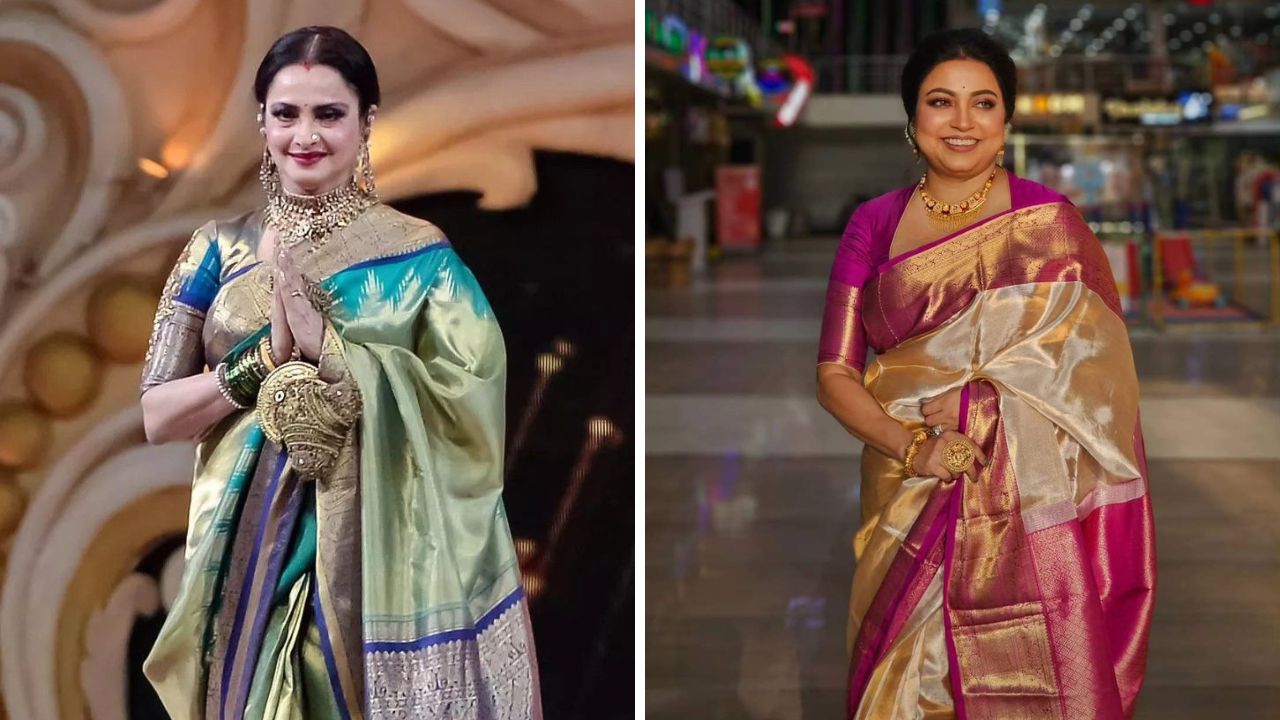 दक्षिण भारतातील कांचीवरम साडी लग्नसोहळ्यांमध्ये नेसली जाते. जड रेशीम आणि टिकाऊपणासाठी ओळखली जाणारी कांजीवरम साडी हातमागावर विणली जाते. कांजीवरम साडीची साधारण किंमत दीड लाख ते ७ लाख रुपये एवढी आहे.