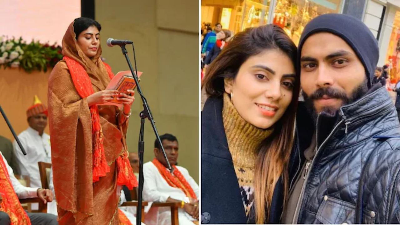 रिवाबा जडेजाने कौतुकाच्या भरात रविंद्र जडेजावर केले आरोप! भारतीय खेळाडूच्या अडचणी वाढल्या