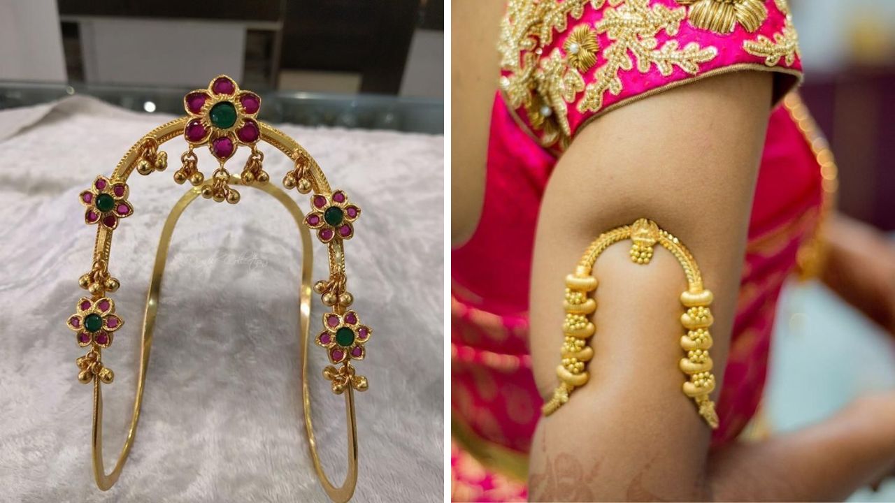 टेम्पल दागिन्यांप्रमाणे टेम्पल आणि साऊथ इंडियन पॅर्टनमधील बाजूबंद बाजारात उपलब्ध आहेत. साऊथ इंडियन केल्यानंतर त्यावर टेम्पल डिझाईन बाजूबंद घालावे.