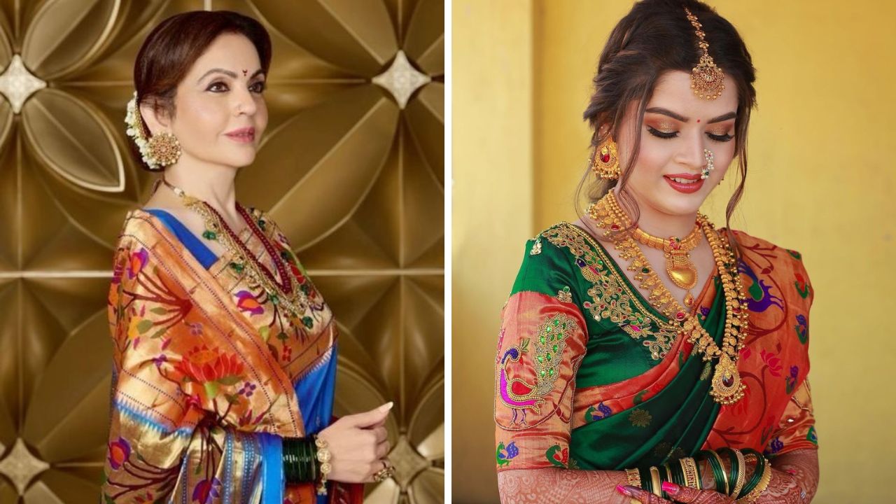 महाराष्ट्राचे महावस्त्र म्हणून ओळखली जाणारी पैठणी साडी सर्वच महिलांना खूप जास्त आवडते. पैठणी साडी नेसल्यानंतर रॉयल लुक दिसतो. या साडीची किंमत २ लाखांपासून ते अगदी १० लाखांपर्यंत आहे.