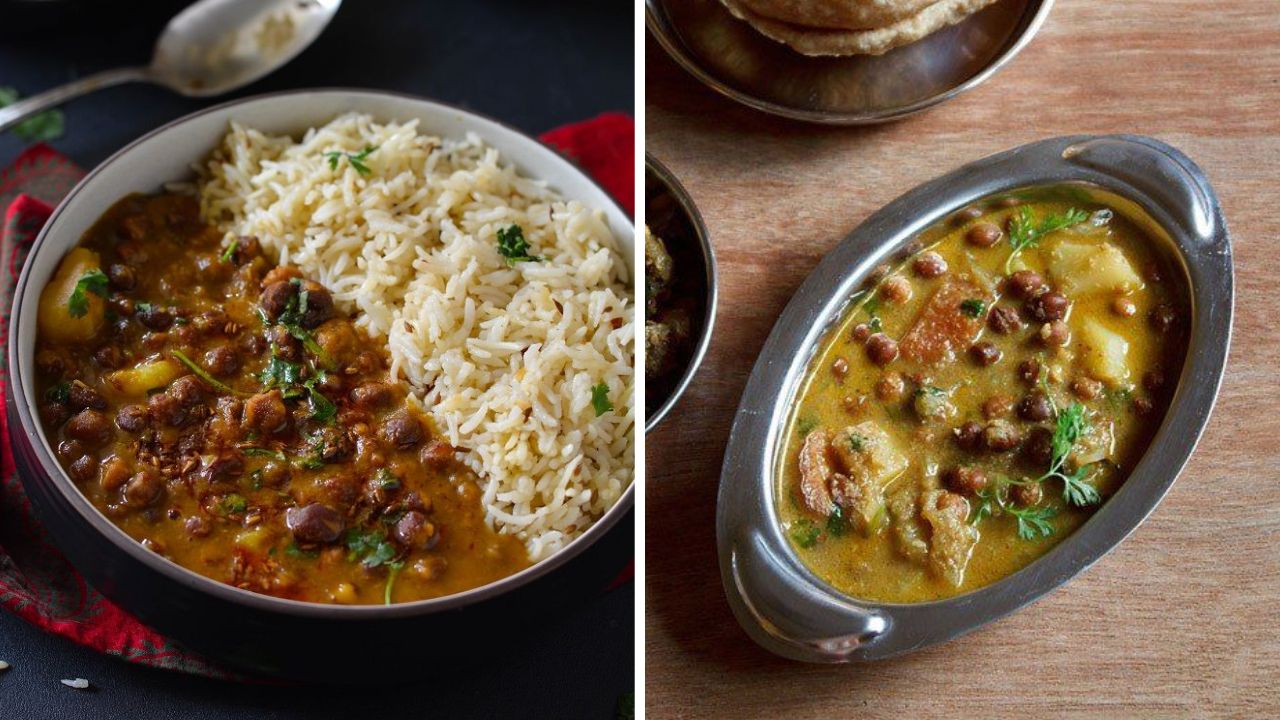 कोकणातील पारंपरिक पद्धतीने बनवा चमचमीत काळ्या चण्याची आमटी, गरमागरम भातासोबत लागेल सुंदर चव