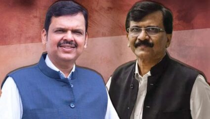 Devendra Fadnavis meets Sanjay Raut: देवेंद्र फडणवीसांनी घेतली संजय राऊतांची भेट; 15 मिनिटे चर्चा, राजकीय वर्तुळात चर्चंना उधाण