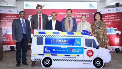 आपत्कालीन वैद्यकीय सेवांना मिळणार बळ, Apollo नवी मुंबईत ३ प्रगत रुग्णवाहिका दाखल