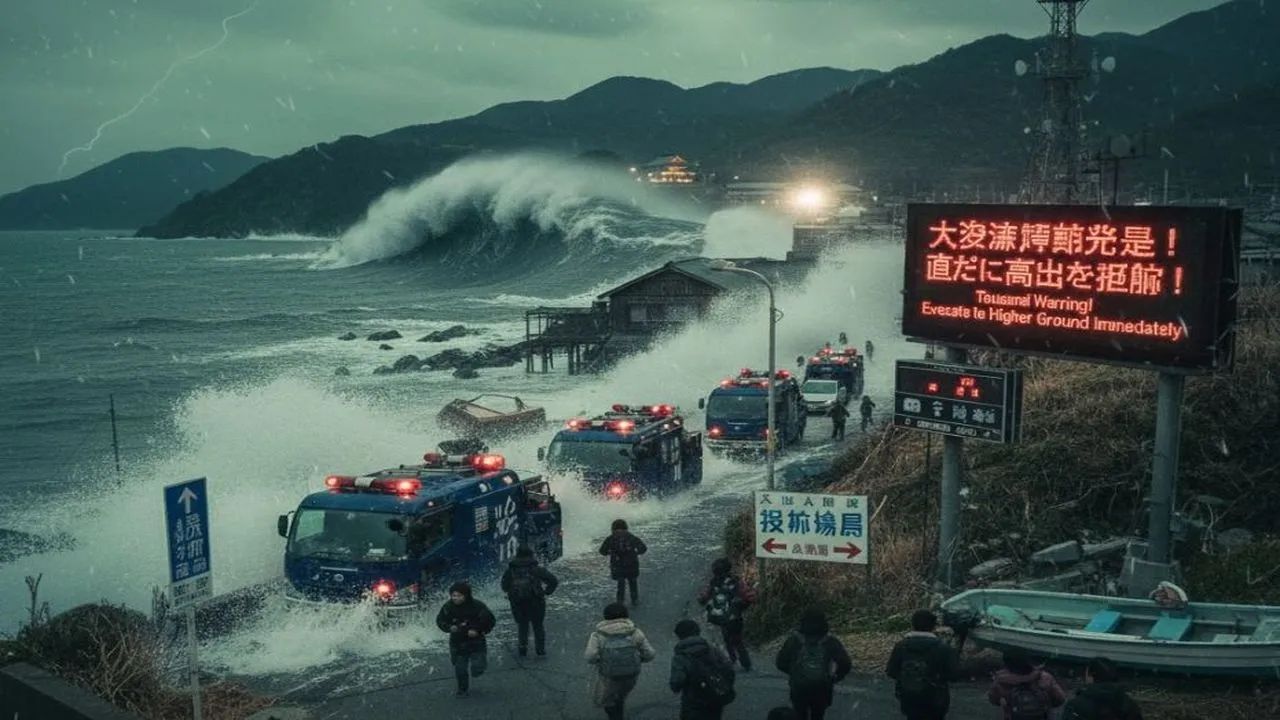 Japan Earthquakes: जपान हादरला! ७.६ रिश्टर स्केल तीव्रतेचा शक्तिशाली भूकंप; १० फुटांपर्यंतच्या त्सुनामी लाटांचा इशारा!