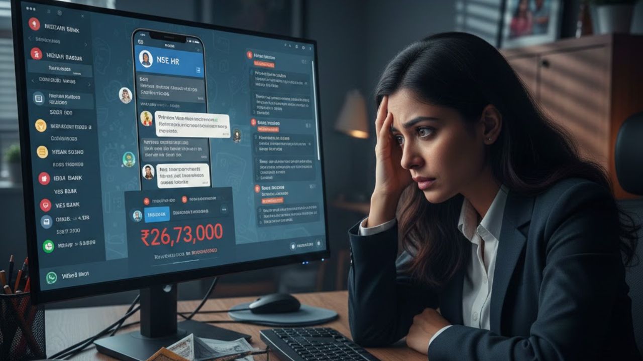 Chhatrapati Sambhajinagar Cyber Fraud: NSE च्या नावावर ‘ट्रेडिंग’चा खेळ! बँक अधिकाऱ्याला २६ लाखांना गंडवले