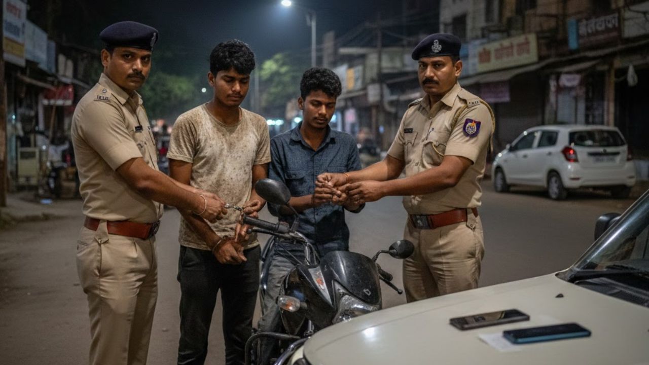 Crime News: मौजमजेसाठी बनले मोबाइल चोर! जव्हारनगर पोलिसांनी दोघांना ठोकल्या बेड्या; १.८५ लाखांचा मुद्देमाल जप्त