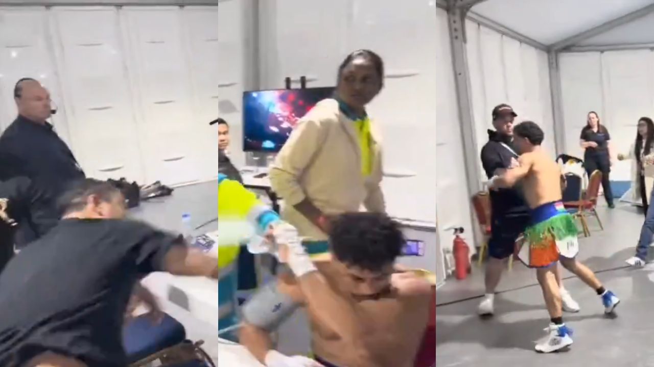 अमेरिकी एंथनीचं लज्जास्पद कृत्य… रिंगच्या बाहेर भारतीय बाॅक्सरवर केला हल्ला! नीरज गोयतने त्याला सामन्यात दाखवला दणका, पहा Video