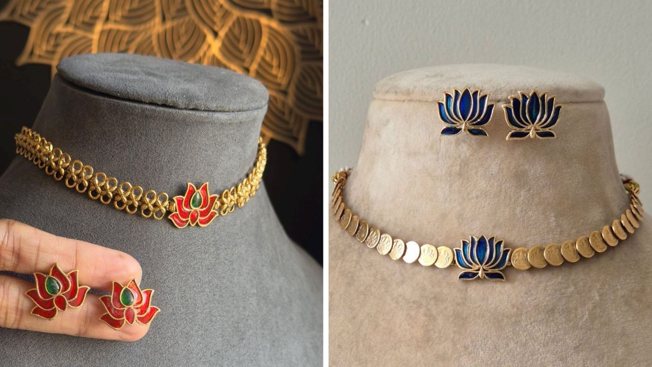 नाजूक साजूक दागिने घालायला सगळ्यांचं खूप जास्त आवडतात. अशावेळी तुम्ही या डिझाईनचा नेकलेस खरेदी करू शकता.