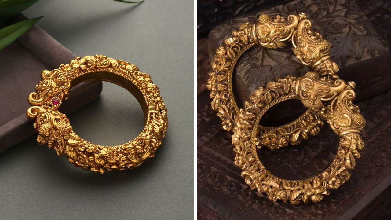 पूर्वीच्या काळी वजनाने जड आणि बारीक नक्षीकाम करून तयार केलेले गोठ हातांमध्ये परिधान केले जायचे. गोठ दागिना घातल्यानंतर रॉयल लुक दिसतो.