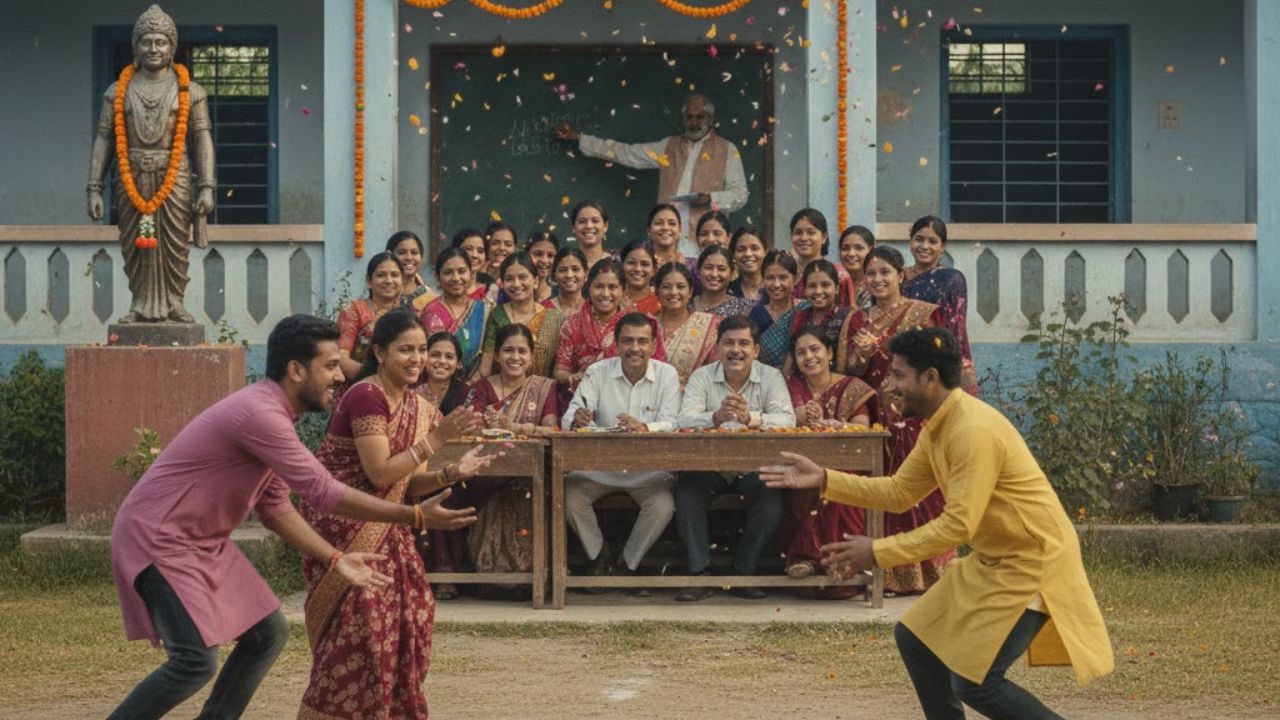 १६ वर्षांनी पुन्हा शाळा भरली! माजी विद्यार्थी एकत्र, जुन्या आठवणींना दिला उजाळा