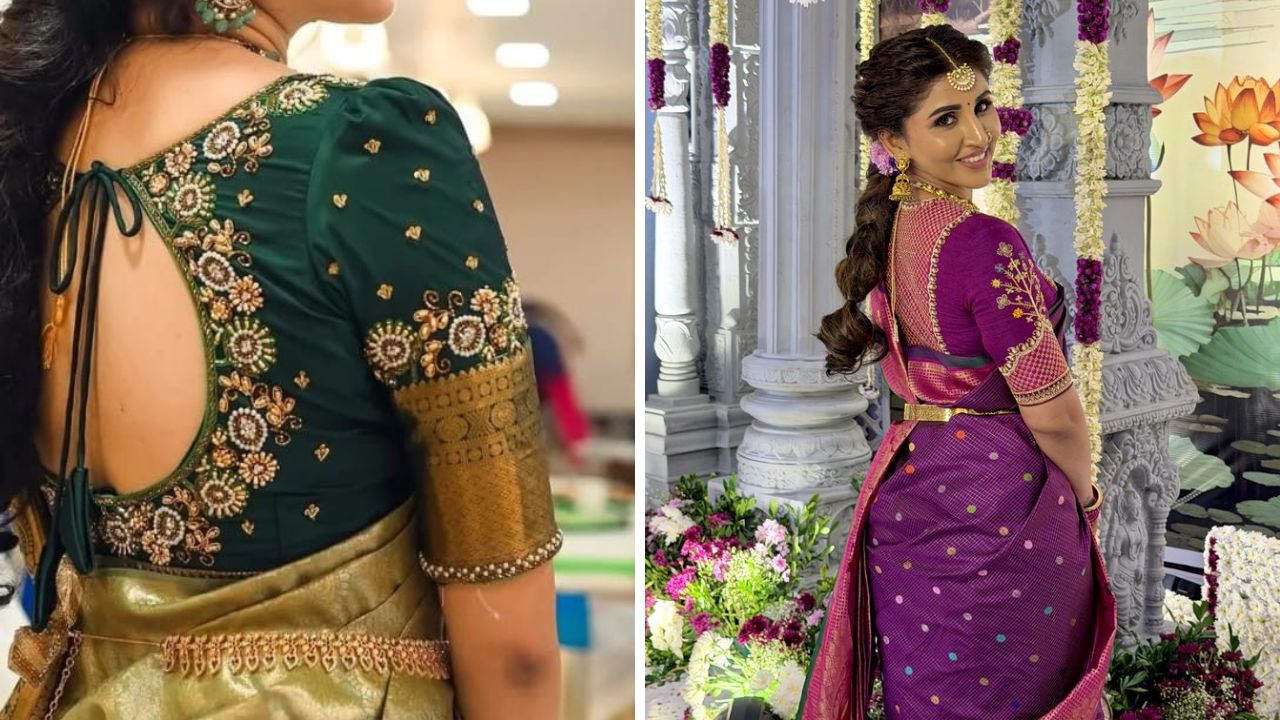 काहींना खूप साधा आणि सिंपल डिझाईन केलेला ब्लाऊज हवा असतो. अशावेळी तुम्ही या डिझाईनचे ब्लाऊज कस्टमाइज करून घेऊ शकता. 