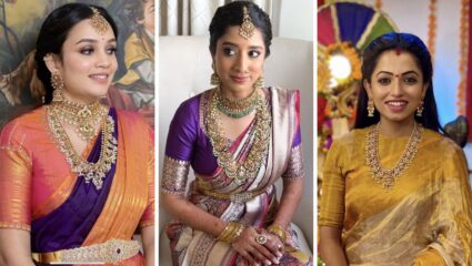 साऊथ इंडियन स्टाईलमधील ‘गुट्टापुसालू’ हाराच्या मनमोहक डिझाईन्स पाहून व्हाल वेडे, रॉयल लुकने दिसा उठावदार