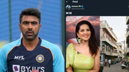 सनी लिओनीच का? आर अश्विनच्या क्रिप्टिक पोस्टमुळे चाहते गोंधळले; पोस्टमधील रहस्य काय?