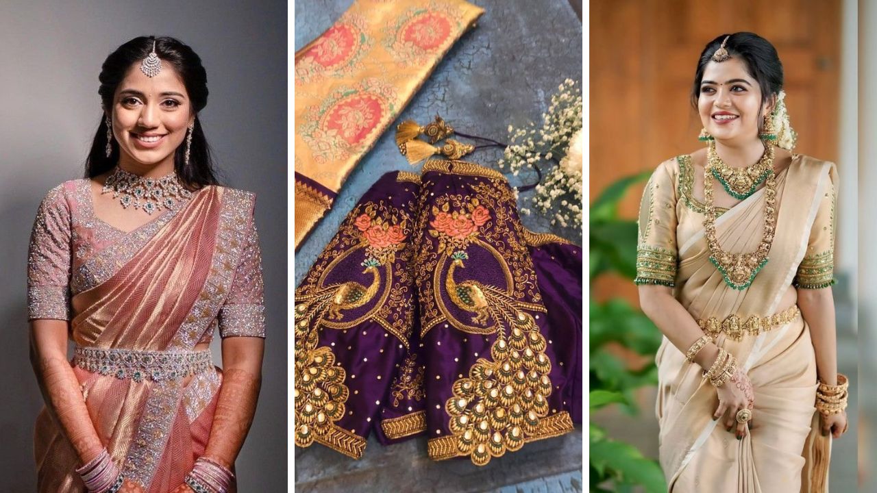 नव्याकोऱ्या साड्यांवर करून घ्या ‘या’ लेटेस्ट डिझाईनचे आरी वर्क, लग्नात दिसेल रॉयल आणि रिच लुक