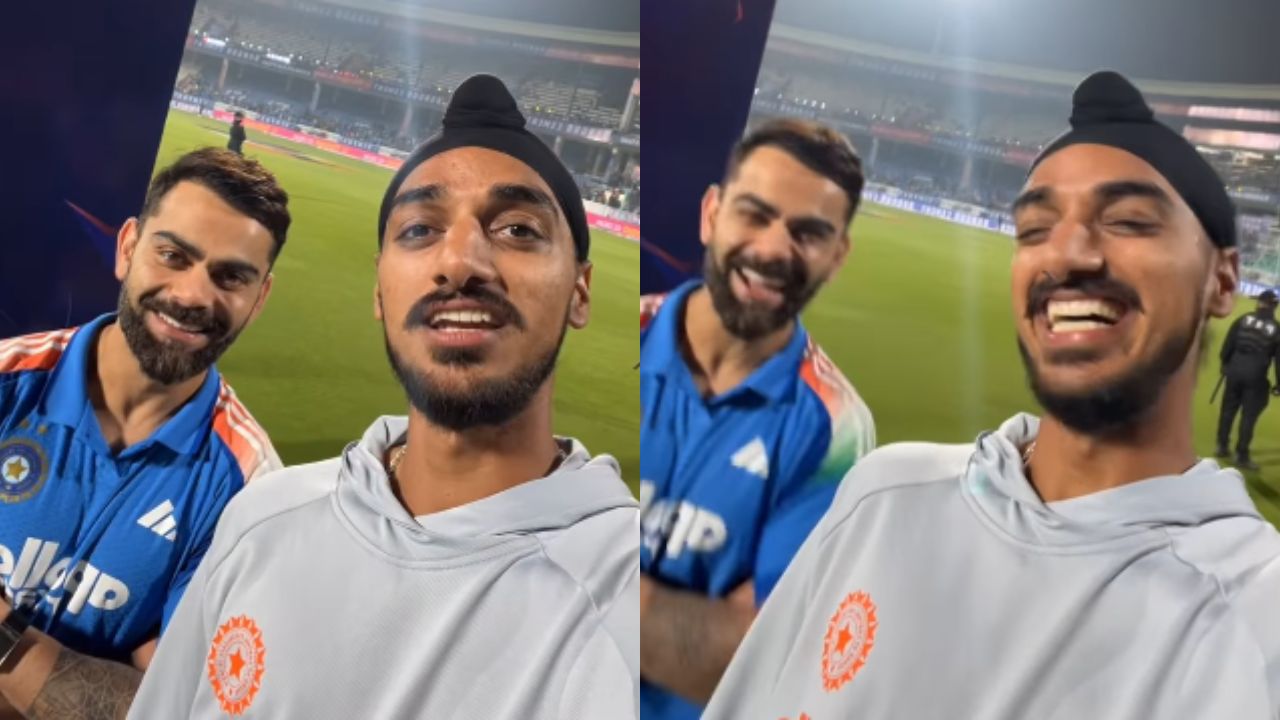 Video तयार करुन अर्शदीपने विराट कोहलीला केले ट्रोल, तुम्ही पाहिली का मजेशीर रील?