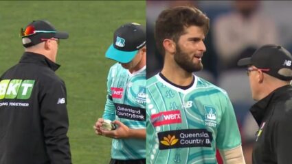 पाकिस्तानचा प्रिमियर बाॅलर शाहीन आफ्रिदीने आंतरराष्ट्रीय स्तरावर घालवली इज्जत! पंचानी फटकारलं आणि पाठवलं बाहेर