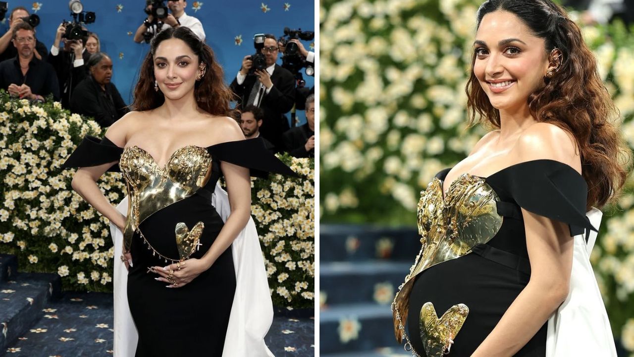 अभिनेत्री किनारी अडवाणीचा मेटा गाला २०२५ मधील लुक हा केवळ फॅशन स्टेटमेंट नाहीतर तिच्यासाठी सुंदर अनुभव होता. मेटा गालामध्ये तिने काळ्या रंगाचा गाऊन परिधान केला होता. ज्यामध्ये तिचा सुंदर बेबी बम्प लुक सोशल मीडियावर व्हायरल झाला होता. 