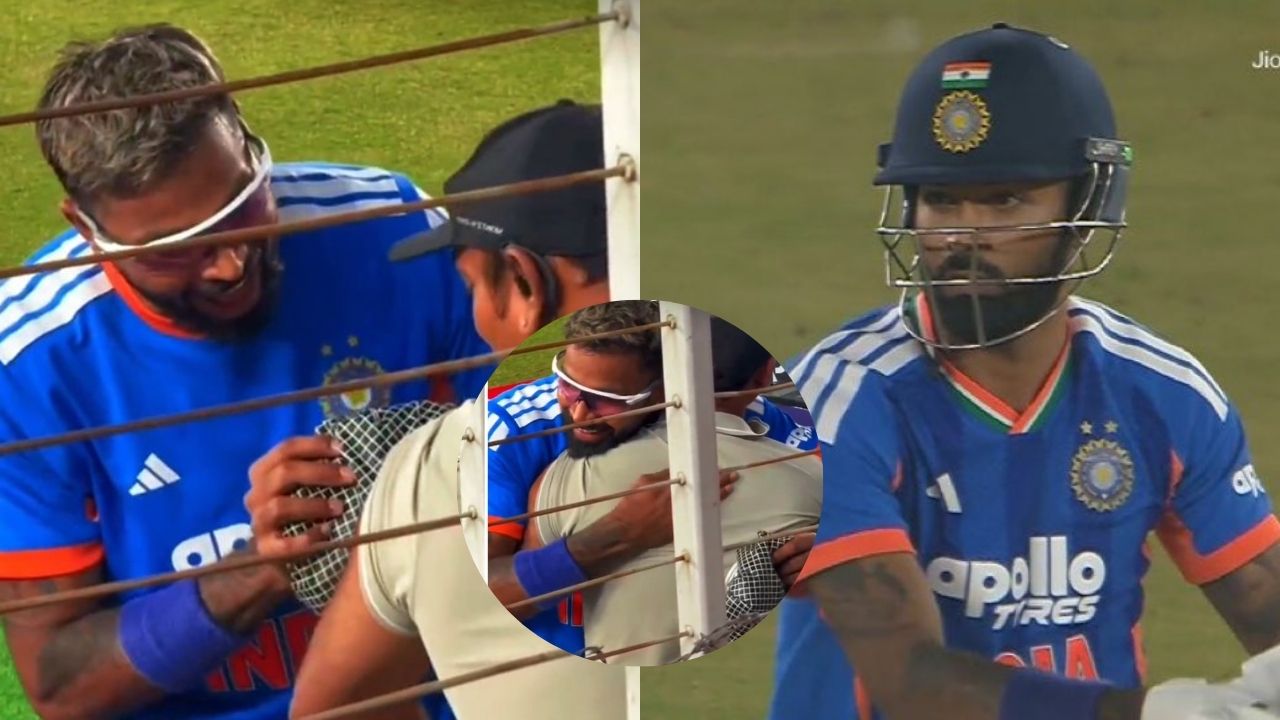 IND vs SA : हार्दिकचा षटकार कॅमेऱ्यामॅनला पडला भारी, इनिंगनंतर ‘हार्ड हिटींग पांड्या’ने जिंकलं मनं; मारली मिठी… Video Viral