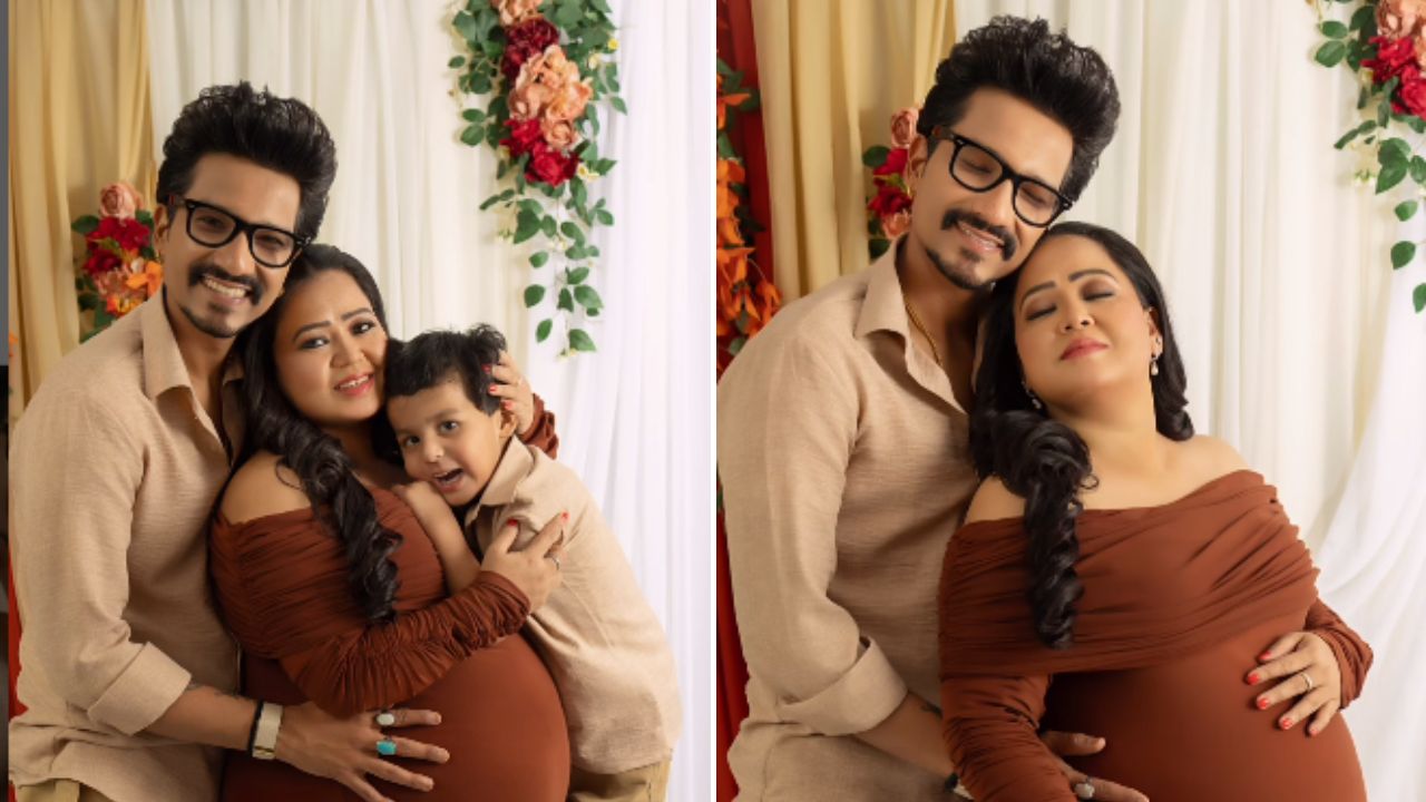 भारती सिंग बॉडीकॉन ड्रेस घातला होता, ज्यामध्ये ती खूपच सुंदर दिसत होती. तसेच फोटोशूट दरम्यान तिचा मुलगा गोलूचा आनंदही पाहण्यासारखा होता. त्याने त्याच्या आईवर आणि बाळावर प्रेमाचा वर्षाव केला.