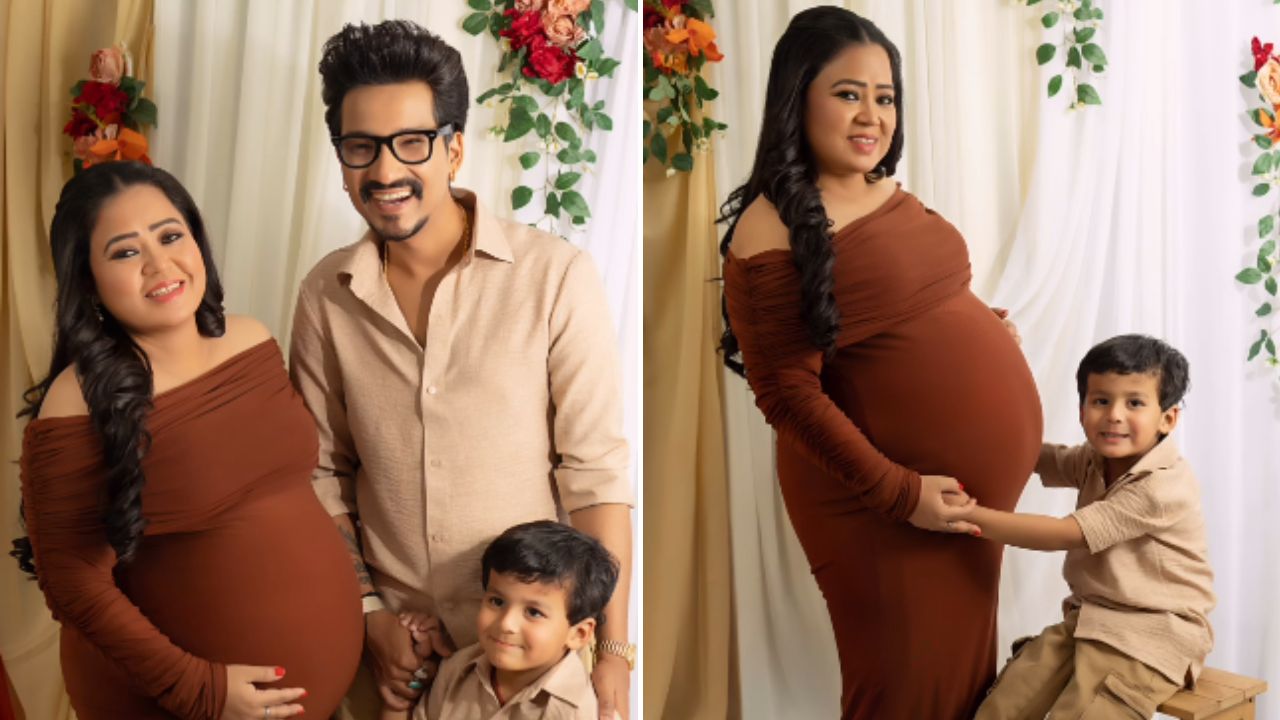 फोटोशूट दरम्यान हर्ष लिंबाचियाने भारती सिंगवर प्रेमाचा वर्षाव केला. कॉमेडियनने पोज देताना तिचा बेबी बंपही दाखवला. लोकांना ही जोडी खूप आवडली आहे.