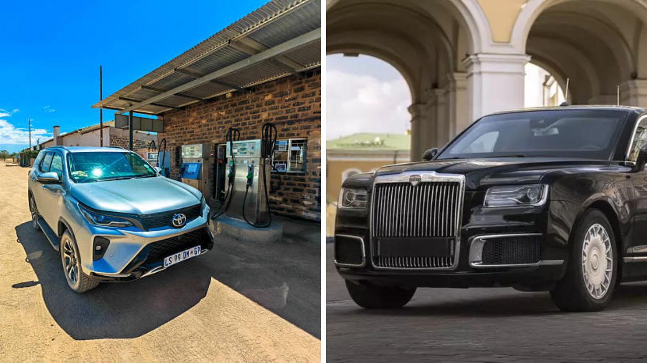 पुतीन यांची Aurus Senat कार भारी की Toyota Fortuner? जाणून घ्या किंमत