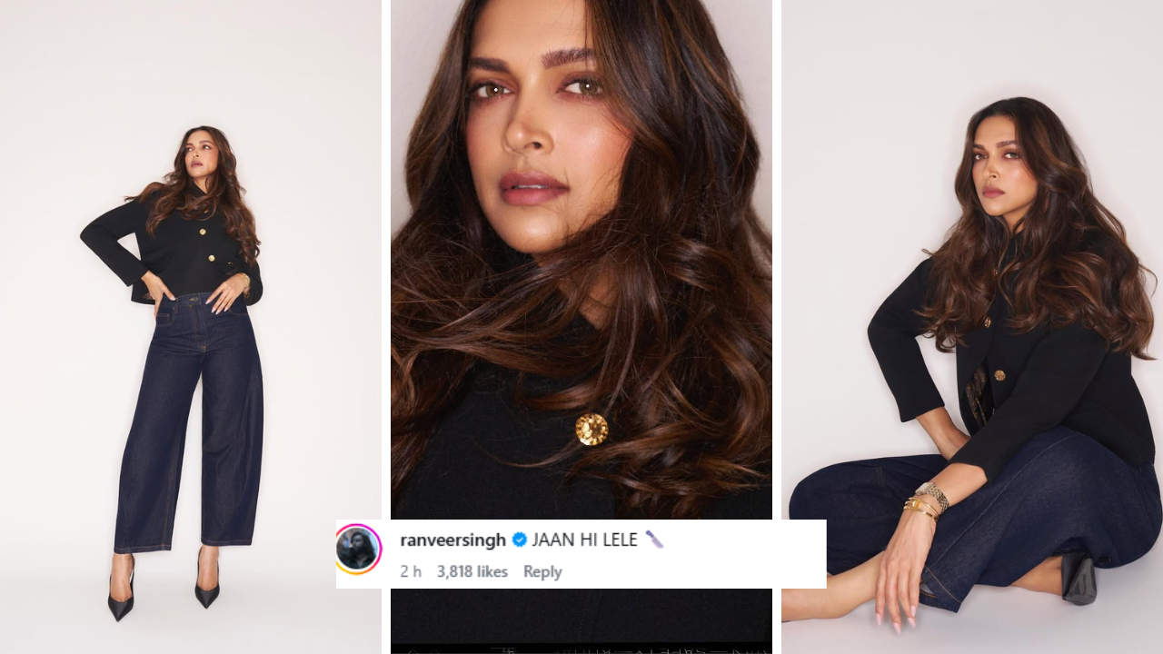 ‘जान ही ले ले’ दीपिकाला पाहून सोशल मीडियावर नवरा रणवीर फिदा, सौंदर्याने पुन्हा केले घायाळ