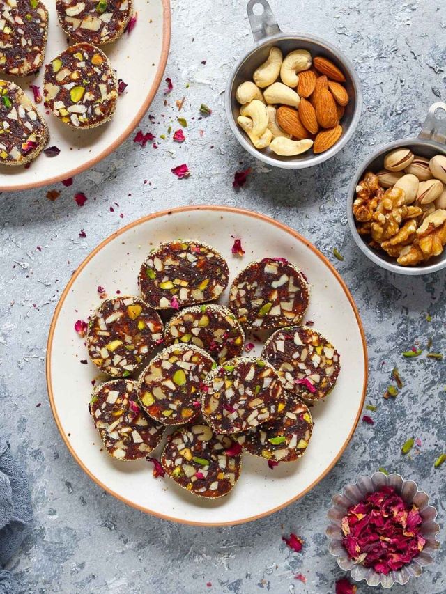 हिवाळ्यात घरी बनवा पौष्टिक अन् चवदार ड्रायफ्रुट रोल्स 