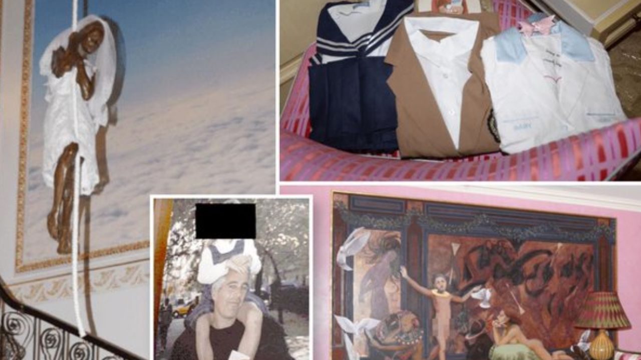 Epstein च्या घराचे धक्कादायक वास्तव! सर्वत्र लटकवलेत अल्पवयीन मुलांचे अश्लील फोटो