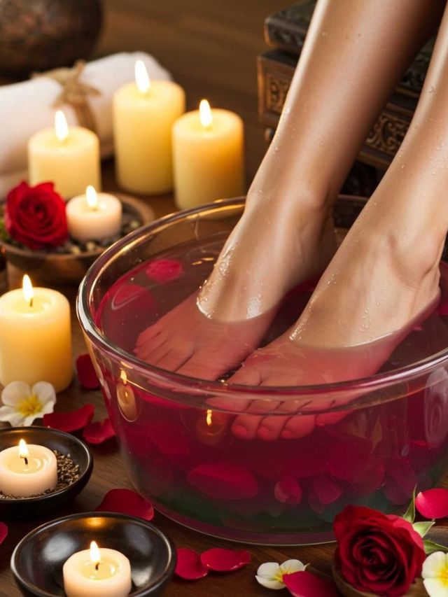 गरम पाण्यात पाय ठेवून बसण्याचे काय आहेत फायदे