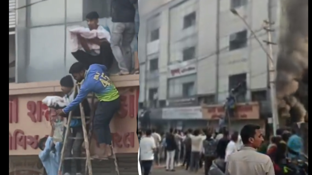 Gujarat Fire: मोठी बातमी! गुजरातमध्ये आगीचे तांडव; पॅथॉलॉजी लॅबला आग; हॉस्पिटलमधील मुलांना थेट….