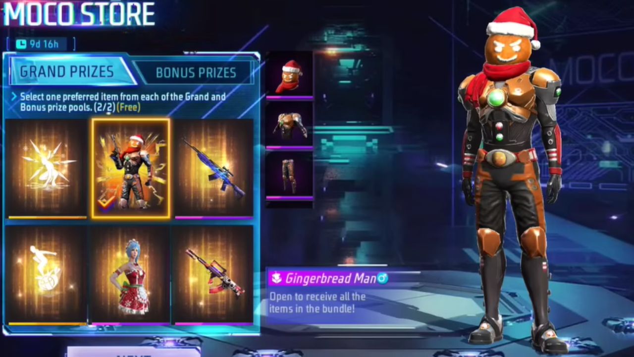 Free Fire Max: गेमर्ससाठी खुशखबर! गेममध्ये झाली Moco Store ची एंट्री, फ्रीमध्ये क्लेम करा जिंजरब्रेड मॅन बंडल
