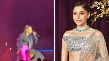 kanika kapoor Viral Video : लाईव्ह कॉन्सर्टमध्ये कनिका कपूरसोबत चाहत्यानं थेट…., व्हिडिओ पाहून अनावर होईल राग