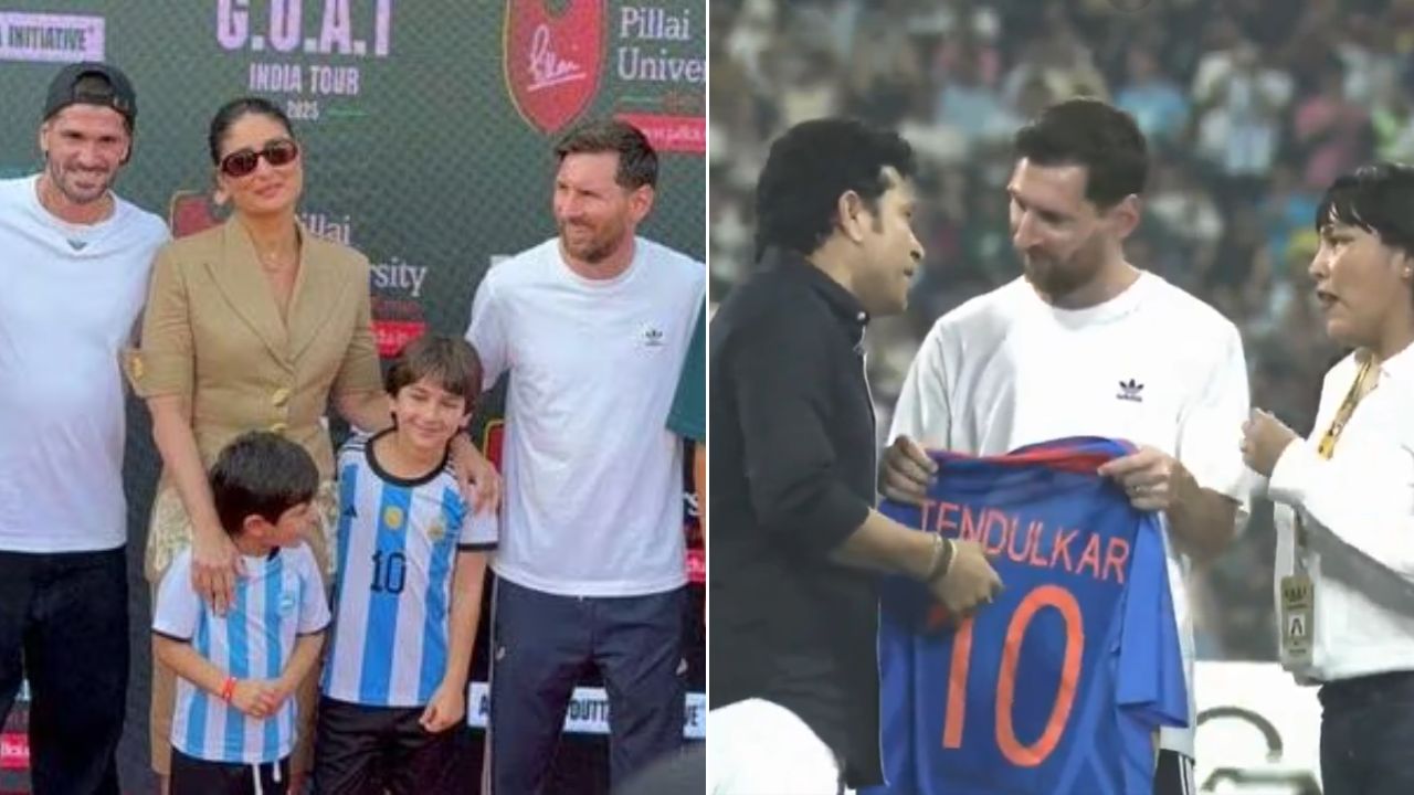 Lionel Messi ला भेटण्यासाठी बॉलीवूड सेलिब्रिटी झाले वेडे; टायगर श्रॉफला नेटकऱ्यांनी केले ट्रोल