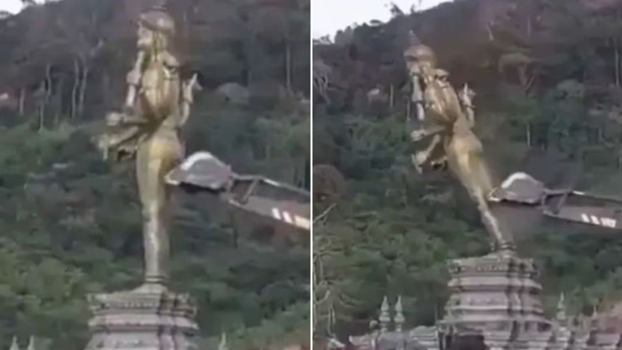 ‘हा हिंदूंचा अपमान…’ ; कंबोडियात भगवान विष्णूच्या मूर्तीची तोडफोड; भारताने घेतला आक्षेप