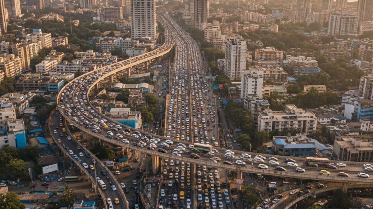 11 वर्षात मुंबईकरांच्या वाहन संख्येत भलीमोठी वाढ! एकूण वाहनांची संख्या 53 लाखांच्या घरात