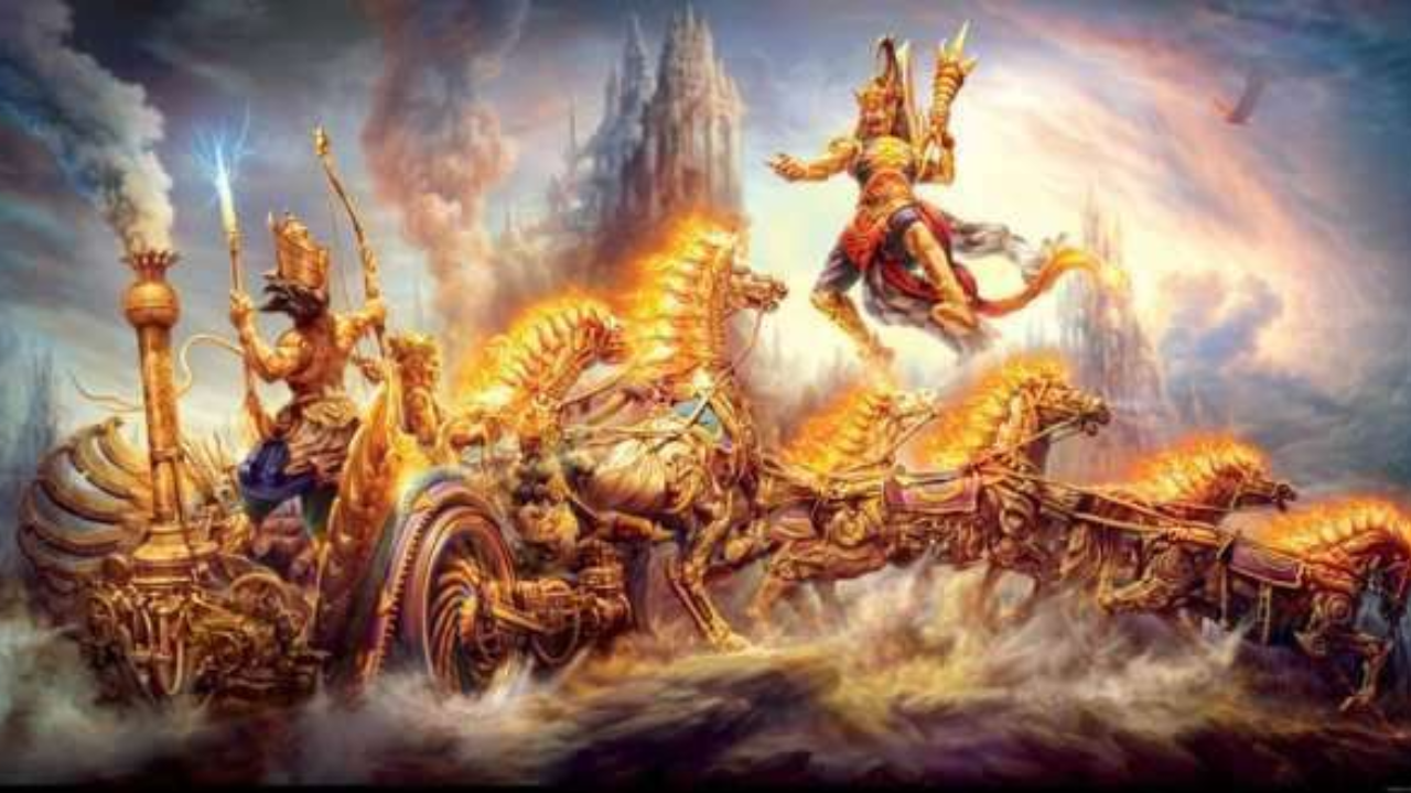 कर्ण आणि अर्जुनाच्या रणसंग्रामात दोघांचे रथ हवेत उडून एकमेकांवर अस्त्रांचा वार करत होते. म्हणजे पृथ्वीच्या गुरुत्वाकर्षणालाही तोड देणारे तंत्र एकंदरीत त्यावेळी हयात होते.