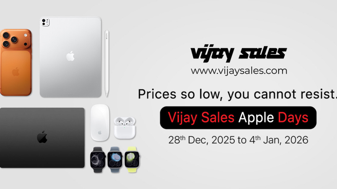 विजय सेल्सकडून ‘ॲपल डेज सेल’ची धमाकेदार सुरुवात! ‘या’ तारखांदरम्यान ॲपल शॉपिंग बोनान्झा